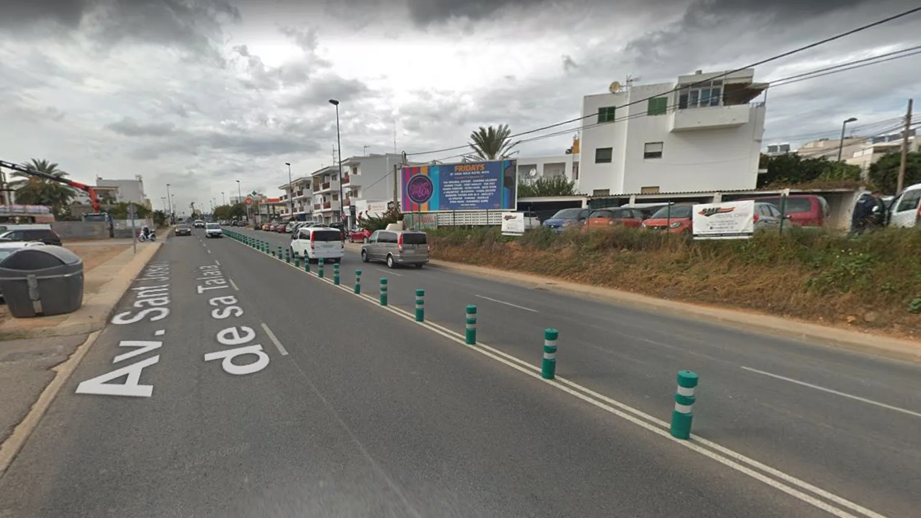 La calle donde se produjeron los hechos La calle donde se produjeron los hechos