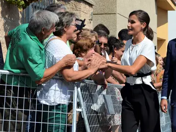 La Reina Letizia inaugura el curso escolar en Extremadura La Reina Letizia inaugura el curso escolar en Extremadura