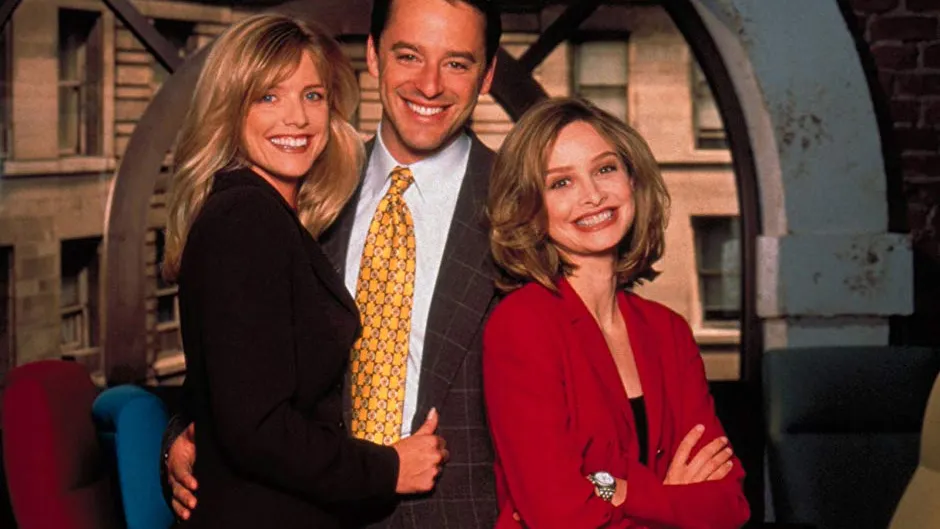 Calista Flockhart y Gil Bellows en 'Ally McBeal' Calista Flockhart y Gil Bellows en 'Ally McBeal'
