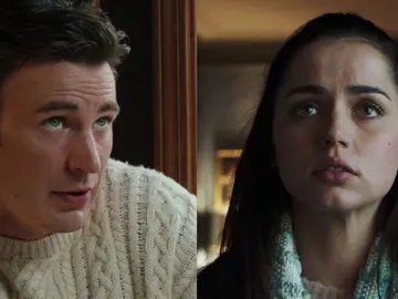 Chris Evans y Ana de Armas en 'Puñales por la espalda' Chris Evans y Ana de Armas en 'Puñales por la espalda'