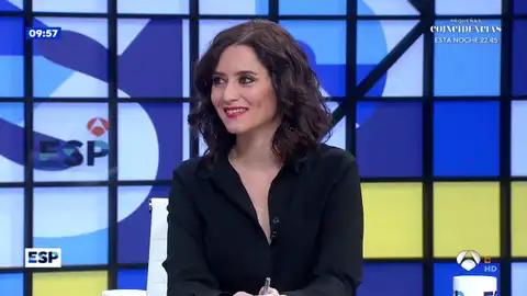 Un café con Susanna: Isabel Díaz Ayuso (18-09-19) Un café con Susanna: Isabel Díaz Ayuso (18-09-19)