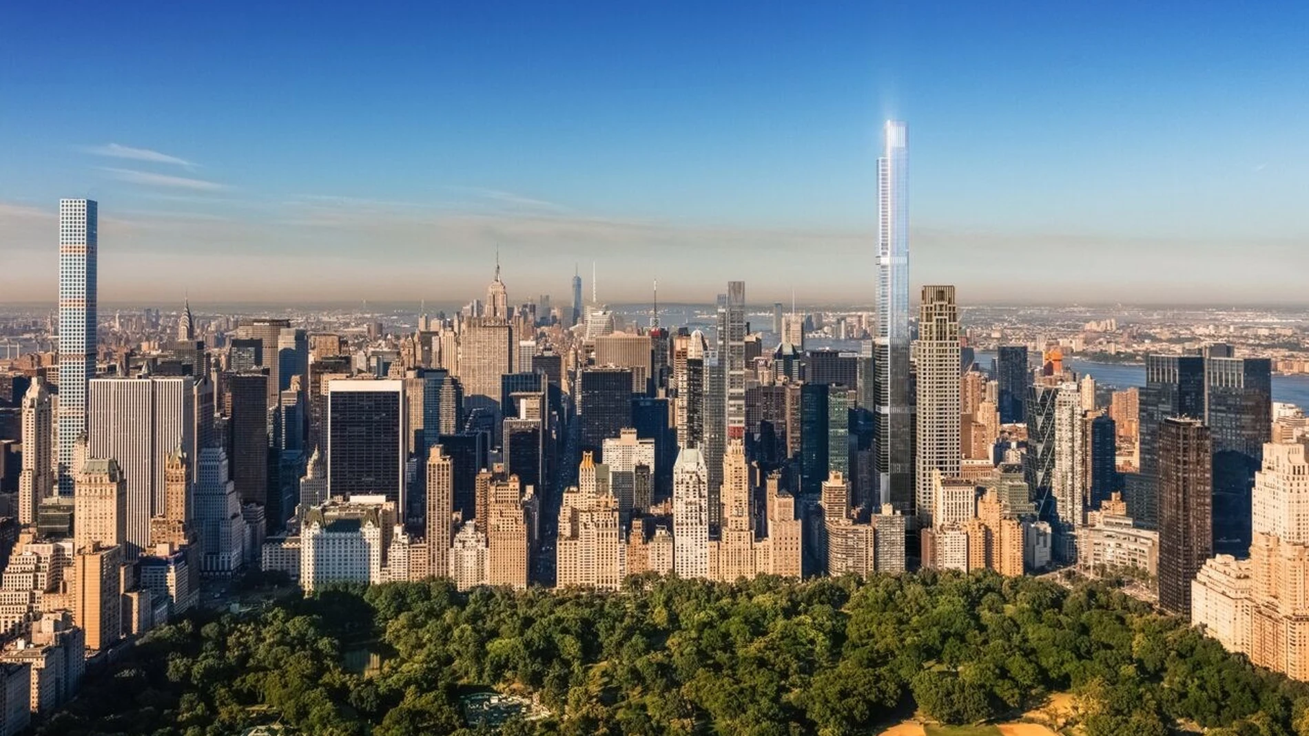 Skyline de Nueva York. Skyline de Nueva York.