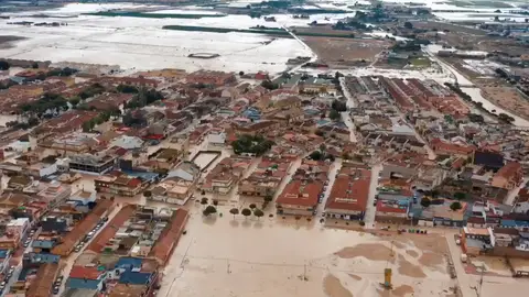 Fotografía aérea facilitada por el Ayuntamiento de Torre Pacheco Fotografía aérea facilitada por el Ayuntamiento de Torre Pacheco