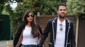 Daniella Semaan y Cesc Fábregas