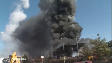 Explosión en una planta química de Estambul