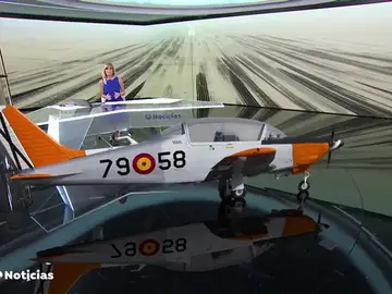 Un instructor y su alumna mueren al caer su avioneta del Ejército del Aire en el Mar Menor Un instructor y su alumna mueren al caer su avioneta del Ejército del Aire en el Mar Menor