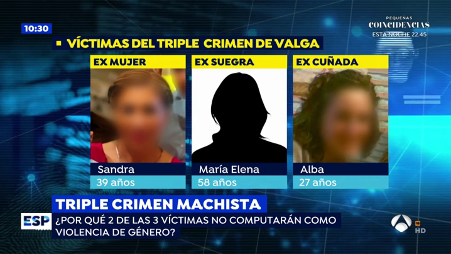 Triple crimen machista