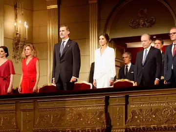 Los reyes inaguran la nueva temporada del Teatro Real Los reyes inaguran la nueva temporada del Teatro Real