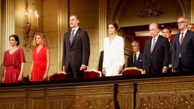 Los Reyes inauguran la nueva temporada del Teatro Real