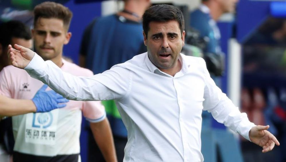 El entrenador del Espanyol, David Gallego.