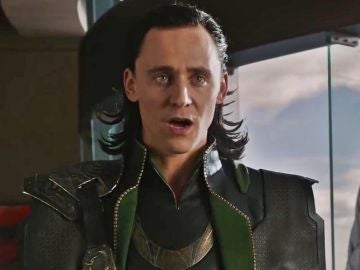 Tom Hiddleston como Loki en Vengadores