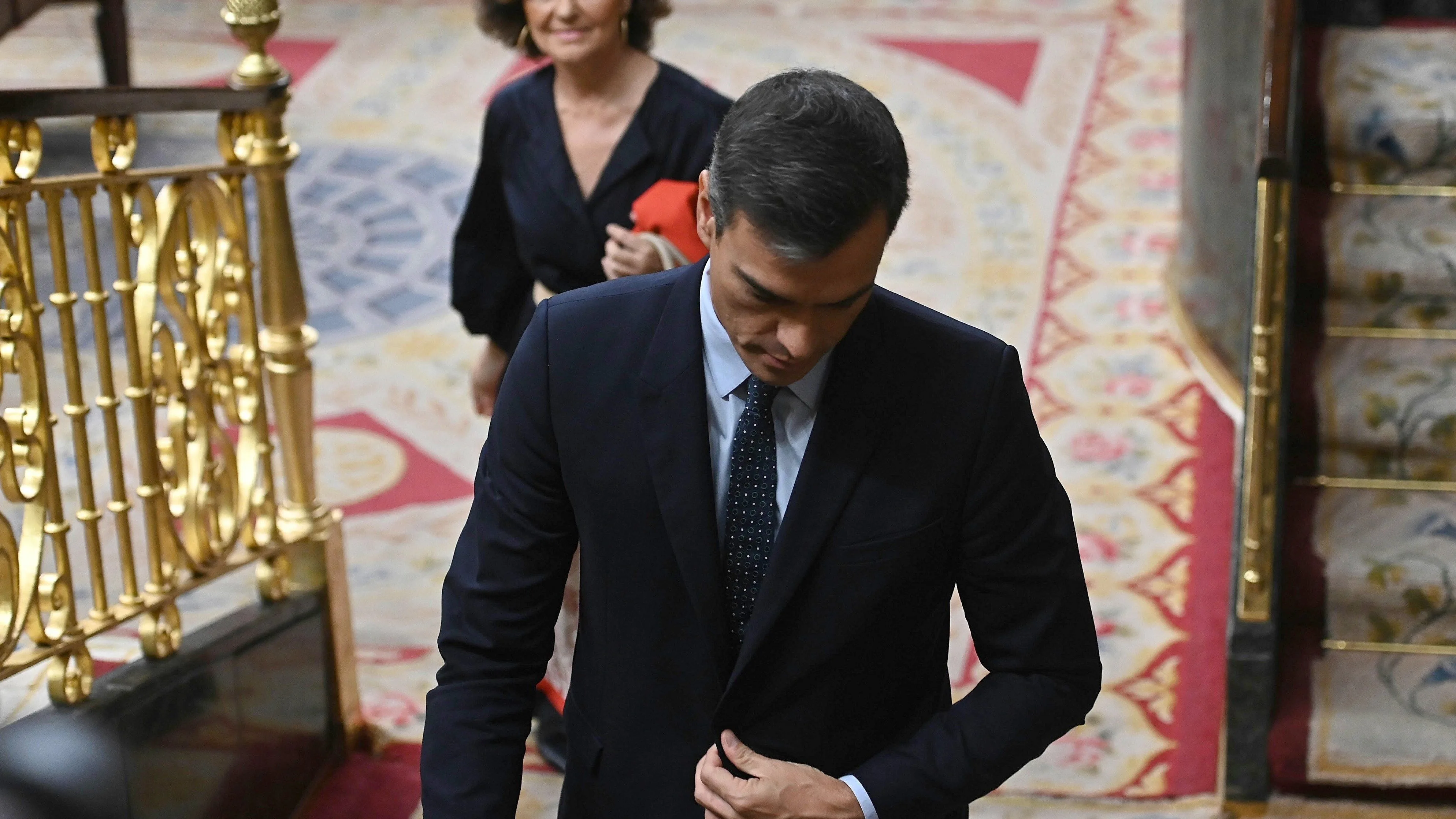 Pedro Sánchez, en el último día de pleno en el Congreso Pedro Sánchez, en el último día de pleno en el Congreso