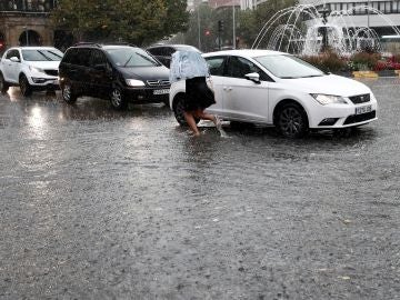 Inundaciones en Pamplona