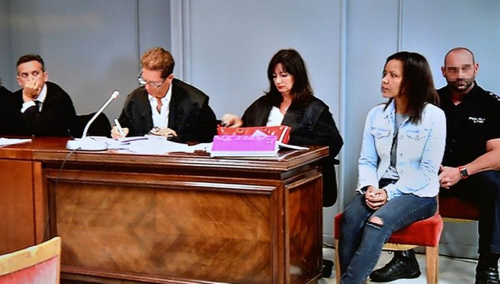 Ana Julia Quezada en el juicio