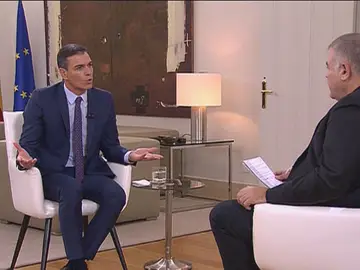 Pedro Sánchez y García Ferreras en Moncloa Pedro Sánchez y García Ferreras en Moncloa