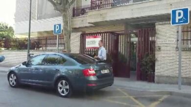 Iñaki Urdangarin sale del centro Don Orione tras su primer día de voluntariado