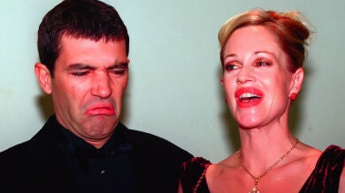 Lo que sintió Antonio Banderas la primera vez que vio a Melanie Griffith