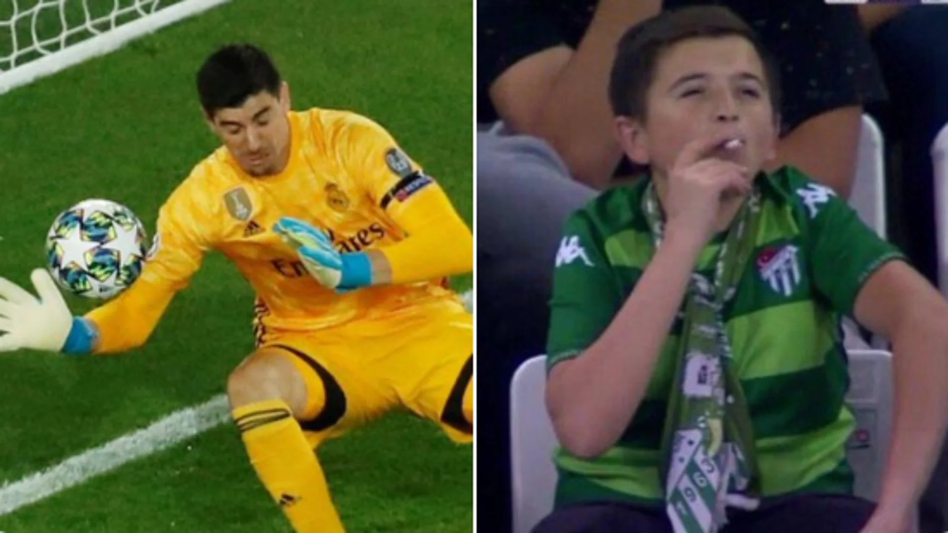 Courtois, protagonista de los 'memes' Courtois, protagonista de los 'memes'