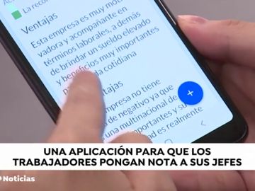 Así funciona la aplicación con la que puedes poner nota a tus jefes