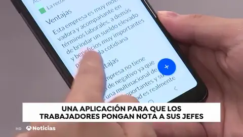 Así funciona la aplicación con la que puedes poner nota a tus jefes Así funciona la aplicación con la que puedes poner nota a tus jefes