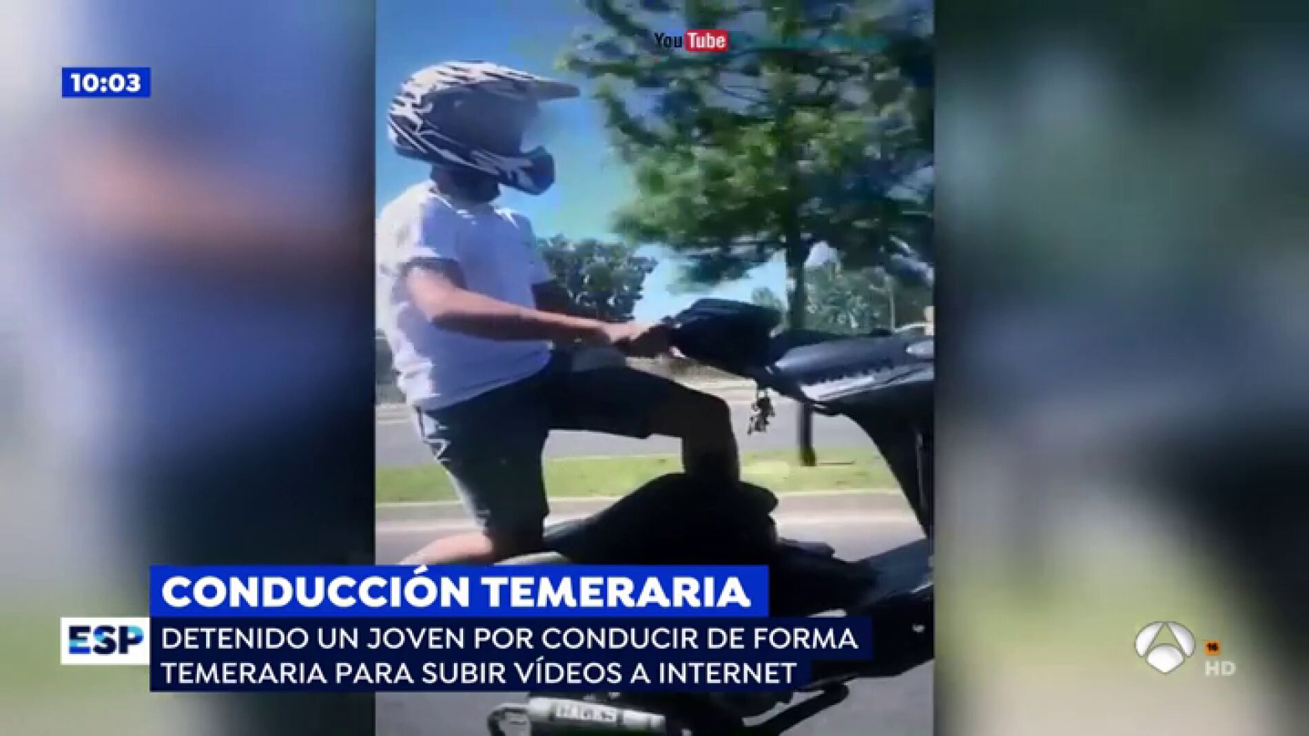 Conducci&oacute;n temeraria