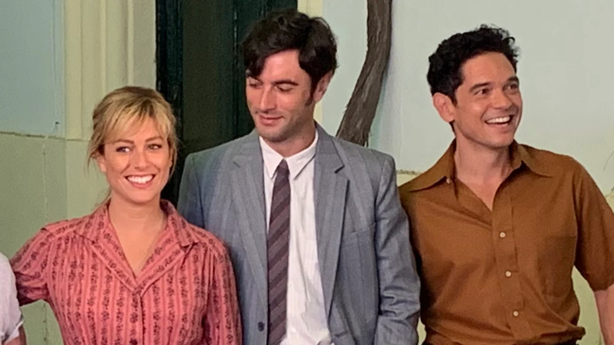 Blanca Suárez, Javier Rey y Pablo Molinero