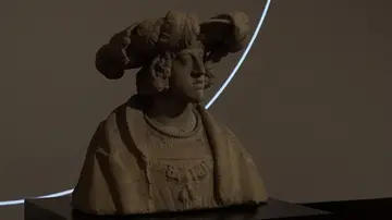 Busto de Carlos I expuesto en 'El viaje más largo del mundo' Busto de Carlos I expuesto en 'El viaje más largo del mundo'