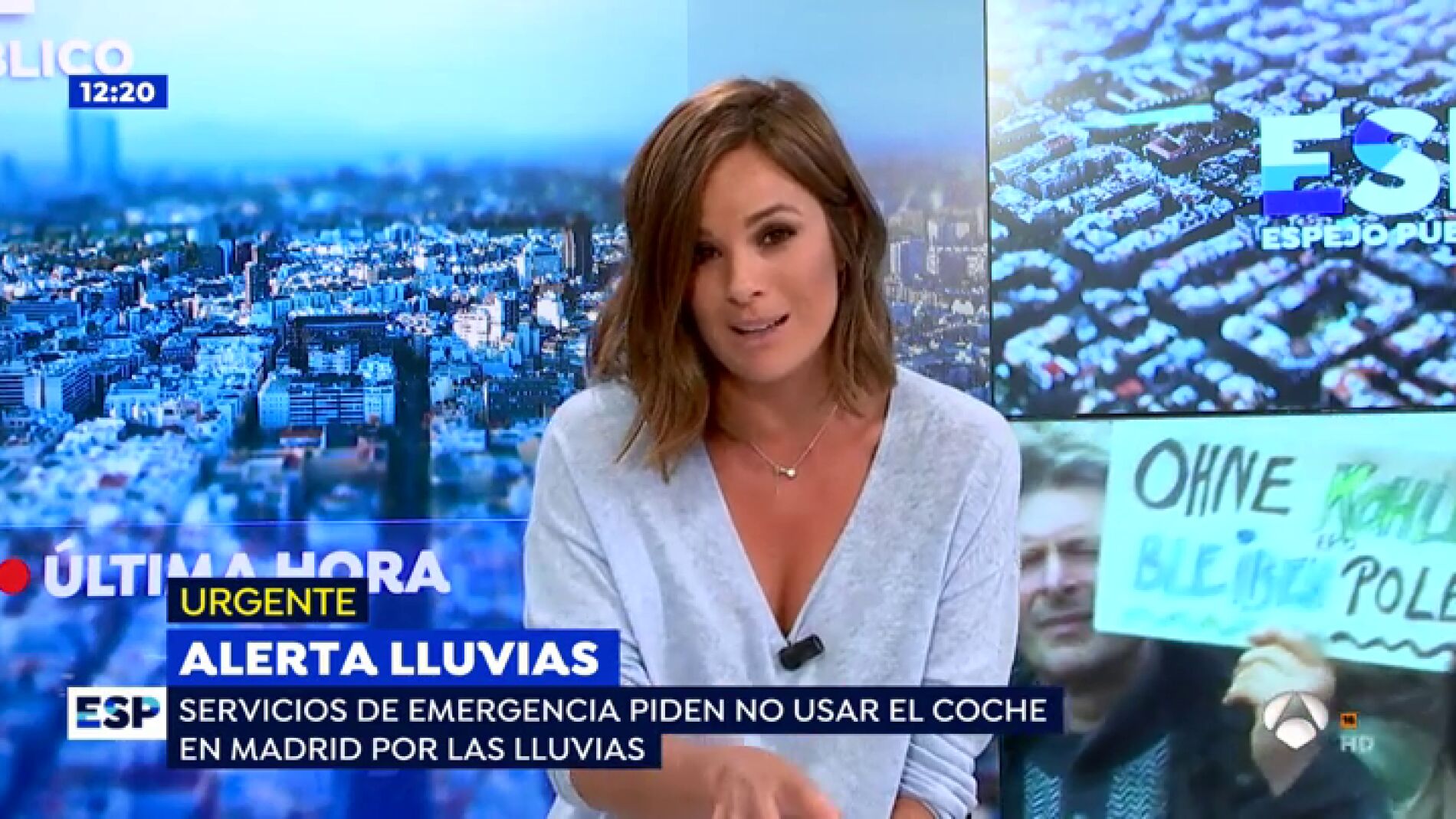 Emergencias Madrid recomienda no usar el coche en la capital por lluvias "muy intensas"