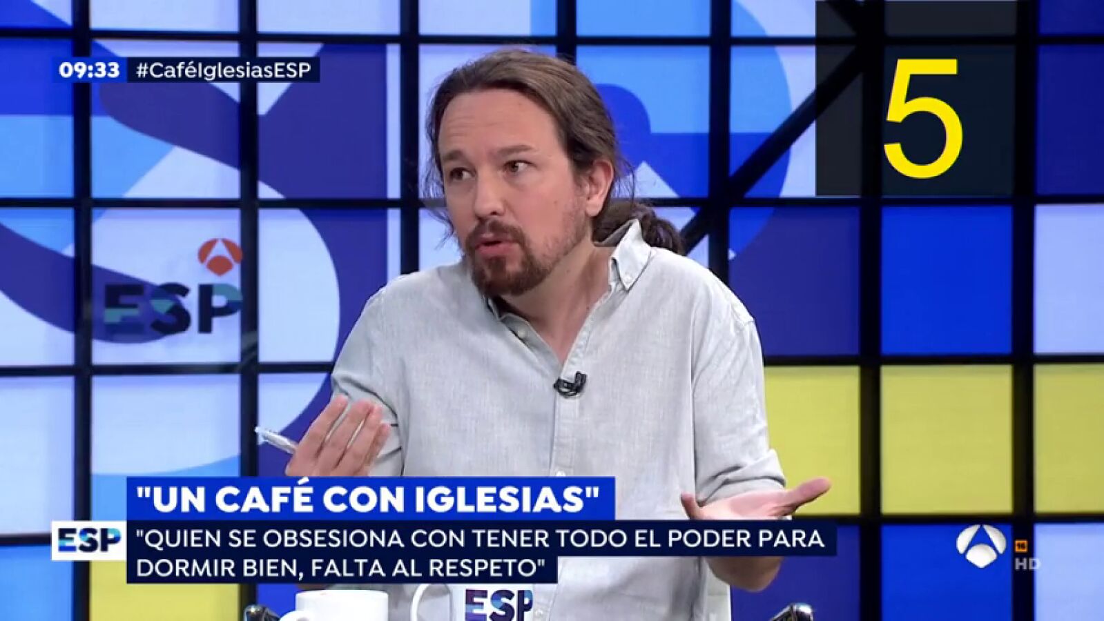 Las cinco veces que Pablo Iglesias llama 