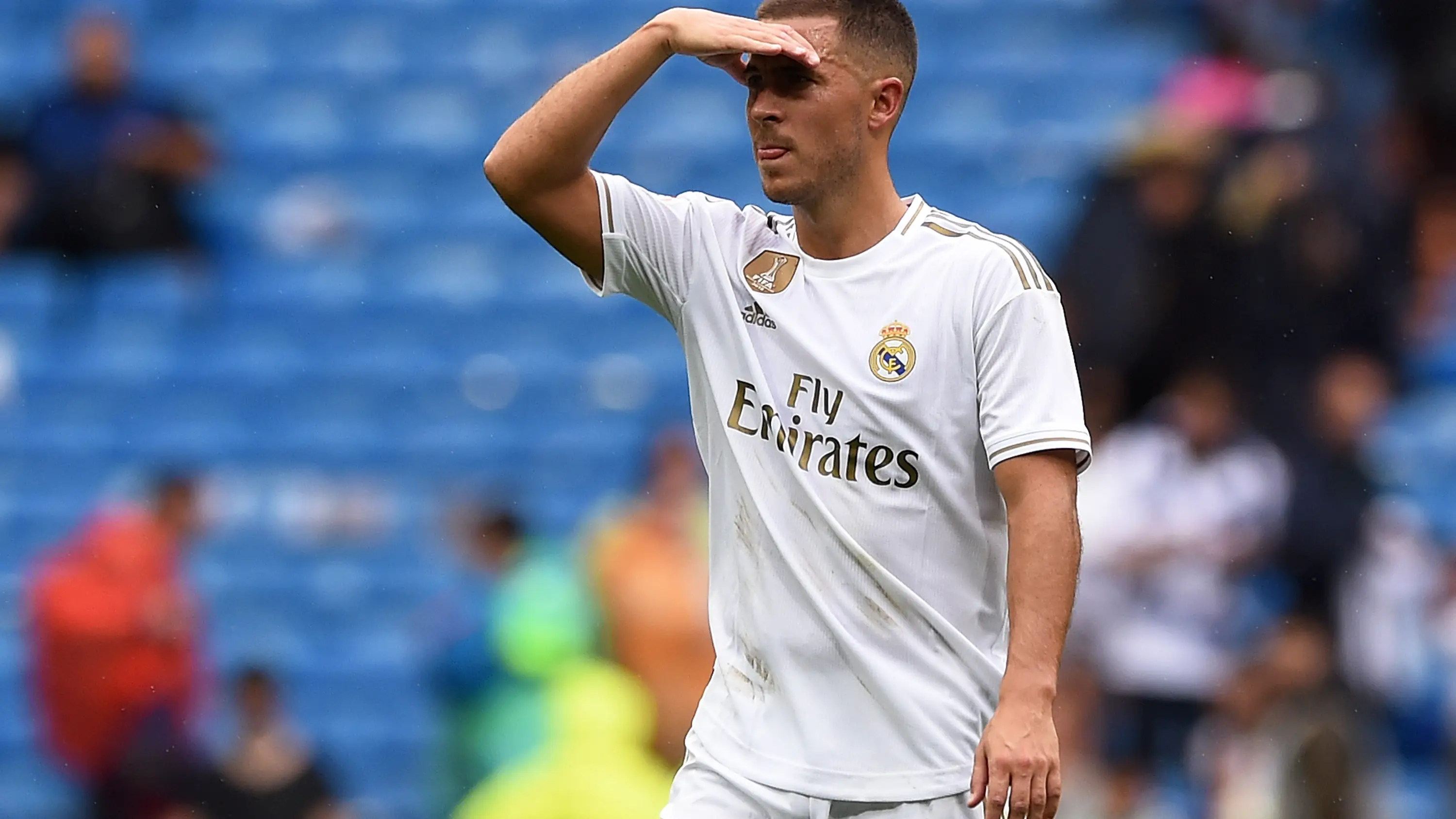 Eden Hazard, en un partido con el Real Madrid Eden Hazard, en un partido con el Real Madrid