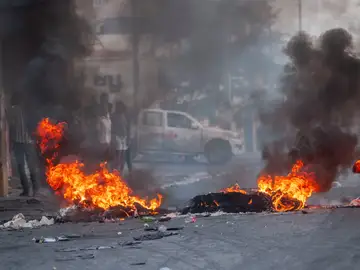 Graves disturbios en una nueva jornada de protestas en Haití Graves disturbios en una nueva jornada de protestas en Haití