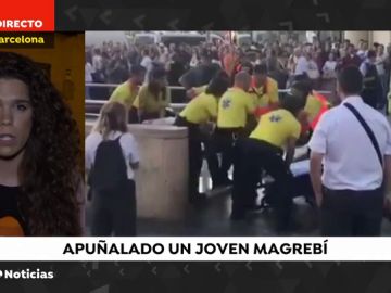 Dos detenidos por apuñalar a un menor magrebí en el metro de Barcelona