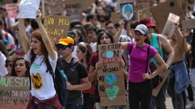 Horario y recorrido de la manifestación de la marcha por el clima el 6 de diciembre