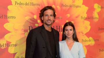 Feliciano López y Sandra Gago