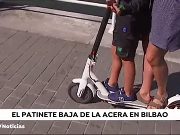 Circular en patinete eléctrico por las calles de Bilbao estará prohibido a partir de octubre Circular en patinete eléctrico por las calles de Bilbao estará prohibido a partir de octubre