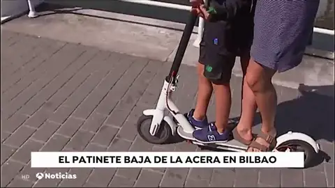 Circular en patinete eléctrico por las calles de Bilbao estará prohibido a partir de octubre Circular en patinete eléctrico por las calles de Bilbao estará prohibido a partir de octubre