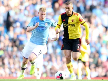 Gerard Deulofeu con la elástica del Watford Gerard Deulofeu con la elástica del Watford