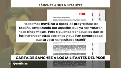 Sánchez llama a sus militantes a las urnas: "El PSOE no tiene que hacer ningún cambio ideológico ni fingir nada" Sánchez llama a sus militantes a las urnas: "El PSOE no tiene que hacer ningún cambio ideológico ni fingir nada"