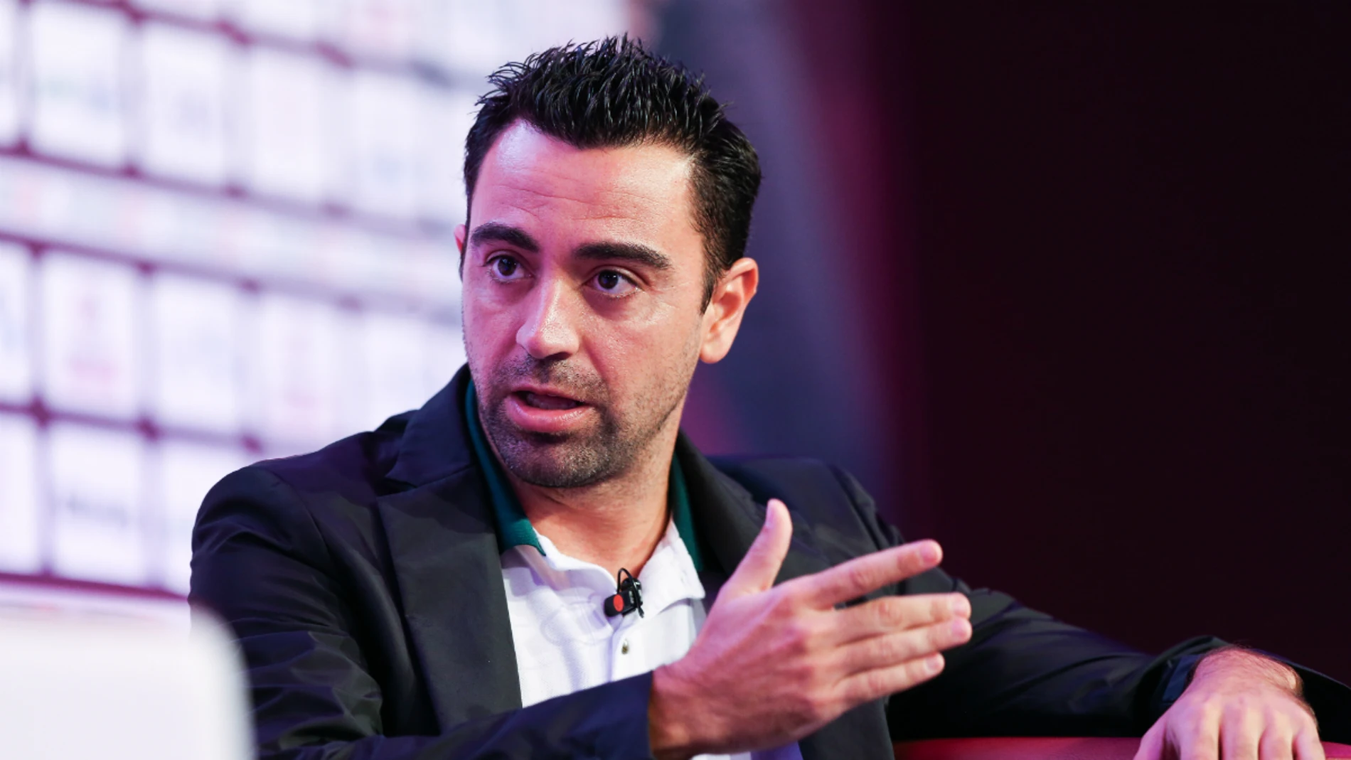 Xavi Hernández, en un acto Xavi Hernández, en un acto