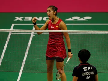 Carolina Marín, foto de archivo Carolina Marín, foto de archivo