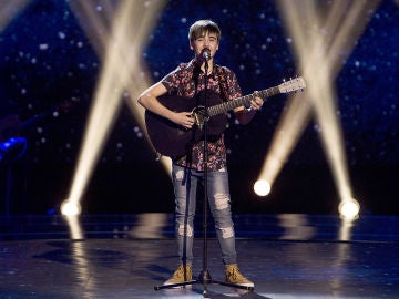 Guillermo Rueda canta ‘Your song’ en las Audiciones a ciegas de ‘La Voz Kids’