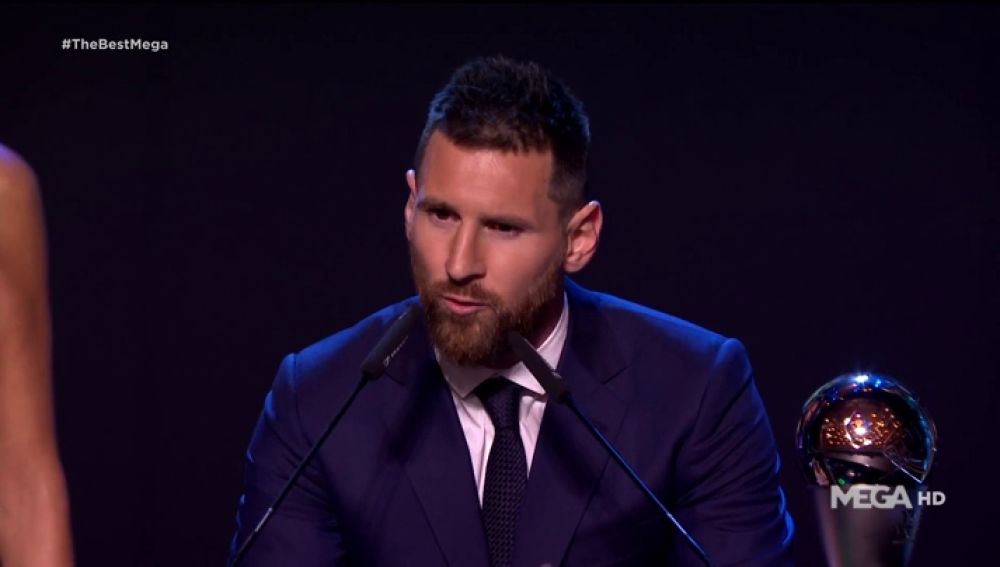Leo Messi, premio The Best a mejor jugador de la FIFA 2019