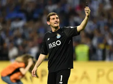 Iker Casillas, durante un partido con el Oporto Iker Casillas, durante un partido con el Oporto