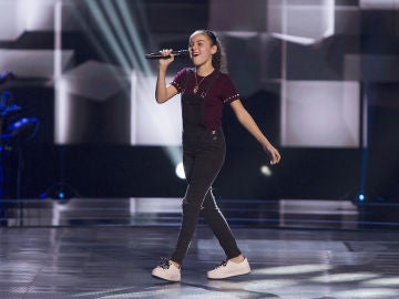 Marta Berlín canta ‘Ex’s ands oh’s’ en las Audiciones a ciegas de ‘La Voz Kids’