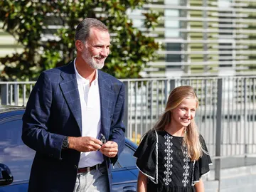 El rey Felipe y la princesa Leonor El rey Felipe y la princesa Leonor