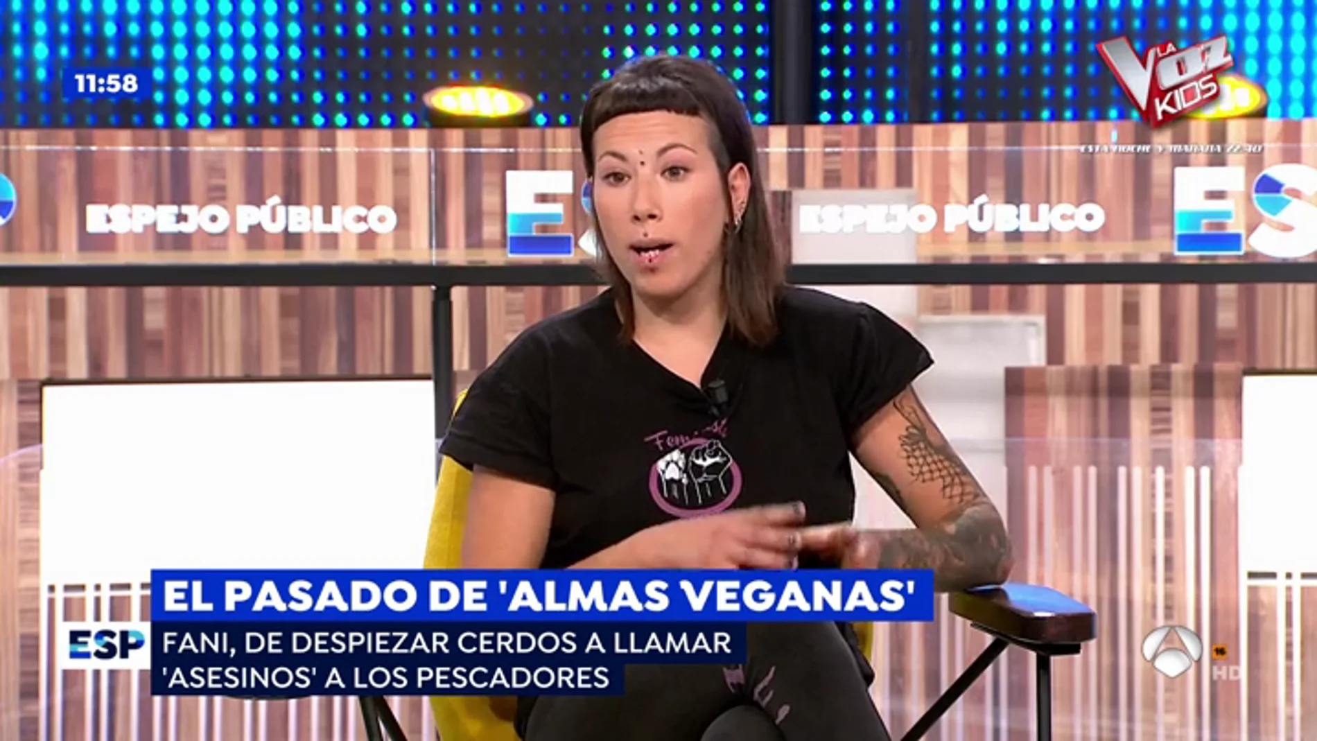 Fanny, de 'Almas veganas'.