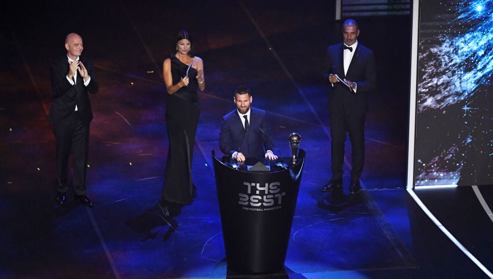 Leo Messi gana el premio 'The Best'