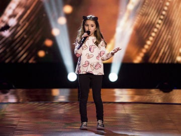 Arian Jiménez canta ‘Santa Lucía’ en las Audiciones a ciegas en ‘La Voz Kids’