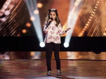 Arian Jiménez canta ‘Santa Lucía’ en las Audiciones a ciegas en ‘La Voz Kids’ Arian Jiménez canta ‘Santa Lucía’ en las Audiciones a ciegas en ‘La Voz Kids’