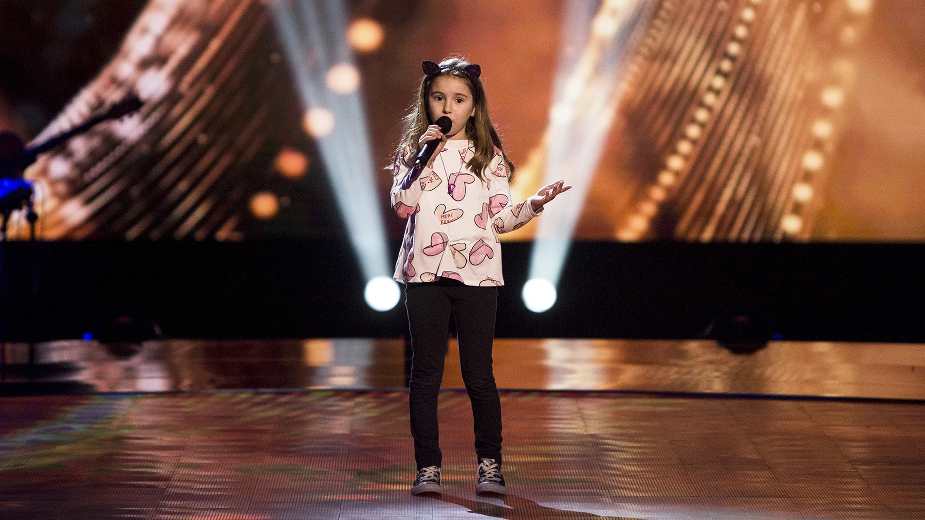 Arian Jiménez canta ‘Santa Lucía’ en las Audiciones a ciegas en ‘La Voz Kids’